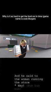 I just wanted to get the food