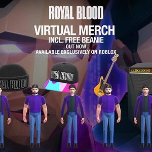 Royal Blood virtual merch available exclusively on Roblox 🚀 | Warner Records