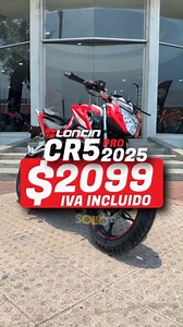5.9K views · 21 reactions | ¡$2099 LONCIN CR5 PRO año 2025 incluido IVA !  Además, llevas casco y matrícula GRATIS ️. ⚡ Solo 30 unidades en stock | Samadi Motos Guayaquil | Facebook