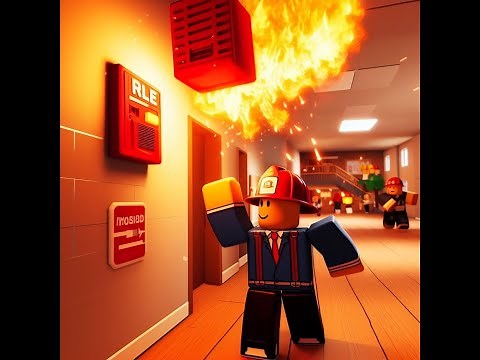 I played School Fire Alarm Testing(Roblox)