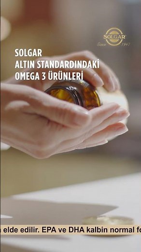 Kalp*, Beyin* ve Göz* Sağlığınız için Solgar Omega-3 950 mg Fish Oil