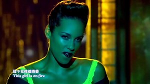 【官方1080P+中字】Girls On Fire — Alicia Keys Ft. Nicki Minaj_哔哩哔哩_bilibili