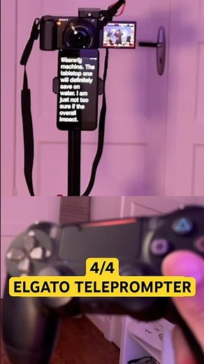 The Biggest Issue With DIY Teleprompters