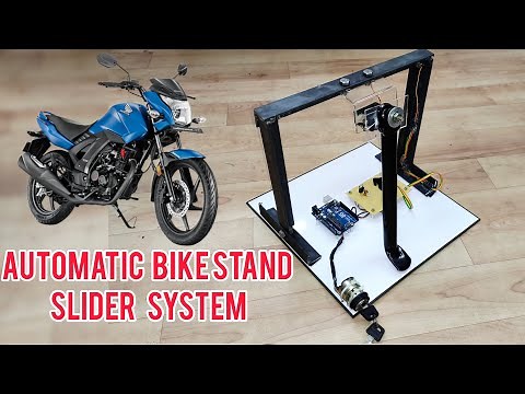 Automatic Side Stand Retrive System for Engineering mini Project | Two wheeler safety