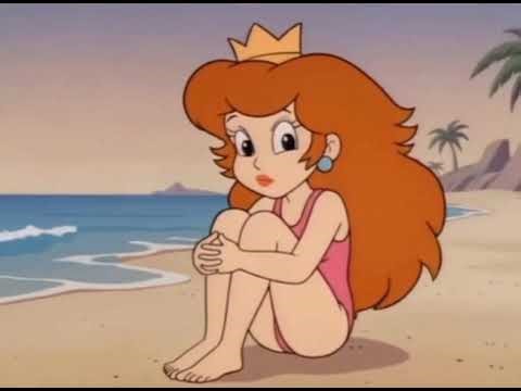 Princess Toadstool Sitting