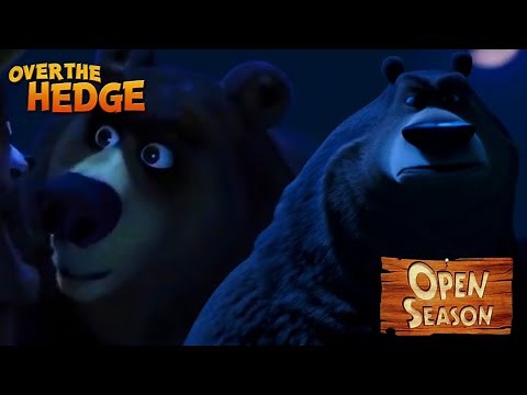 Boog vs Vincent !!Epic Bear Fight!! ( Open Season vs Over The Hedge )