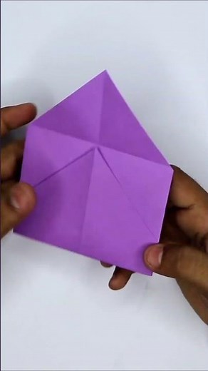 Origami Ghost 👻 Making Tutorial step by step for kids‪#halloween #diy #papercraft #craft