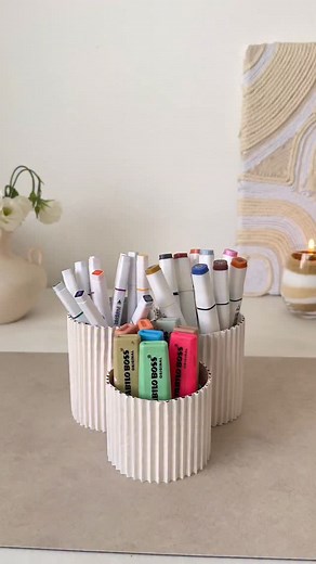 Stylish, simple, and sustainable desk organizer from recycled materials — proof that organization can be beautiful and eco-friendly 🌿🌱 #DIYOrganizer #RecycledCrafts #SustainableDesign #DeskMakeover #CreativeWorkspace #DIYHomeDecor #EcoFriendlyDIY #CraftInspiration #MinimalStyle #UpcycledDesign #HandmadeHome #DIYStorage #CraftyIdeas #RepurposeWithStyle #DIYProjects | Peri Azizov