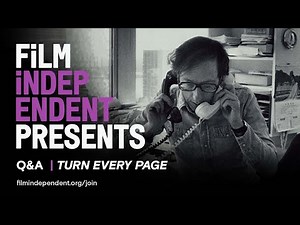 TURN EVERY PAGE documentary | Lizzie Gottlieb - Q&A | Film Independent Presents