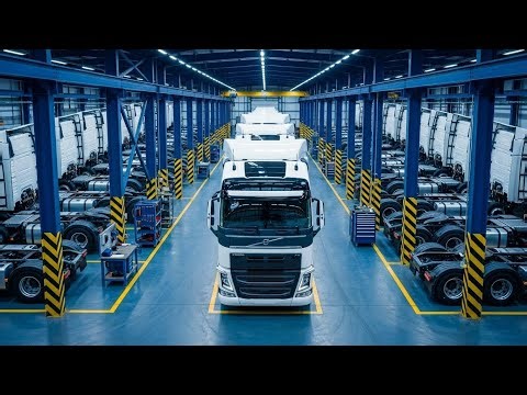 How Volvo Trucks Are Manufactured | Inside the Heavy‑Duty Truck Factory (Full Process)
