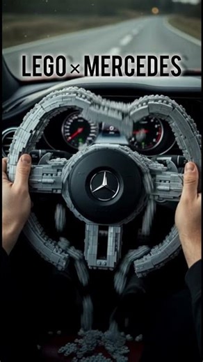 Breaking a LEGO Mercedes Steering Wheel!/ASMR