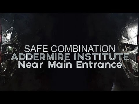 Dishonored 2 Mission 3 - Safe Combination (Office near the main entrance)