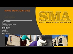 STUCCO HOME INSPECTORS SERIES - Weep Screed