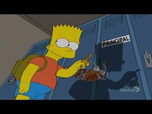 Bart Pranks Principal Skinner - The Simpsons