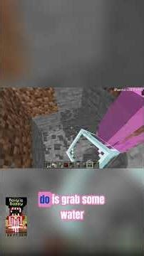 Minecraft Secret Door & Trap: Perfected Redstone Escape! #shorts