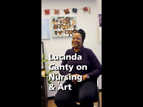 Lucinda Canty Celebrates UMass Nursing Students Through Art | Elaine Marieb College of Nursing