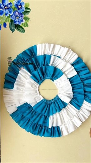 Easy Baby Skirt Cutting and Stitching | Simple Baby Skirt Design | Beginner Friendly Tutorial