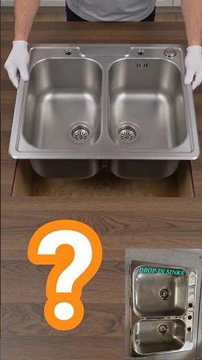 What is the DIFFERENCE Undermount vs. Top Mount sinks ✨