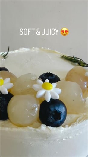 🌸 Soft & Juicy Litchi Whipped Cream Cake | Cake Assembly Tutorial