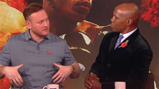 How 'fat and out of shape' Groves had his rib brutally broken by boxing great