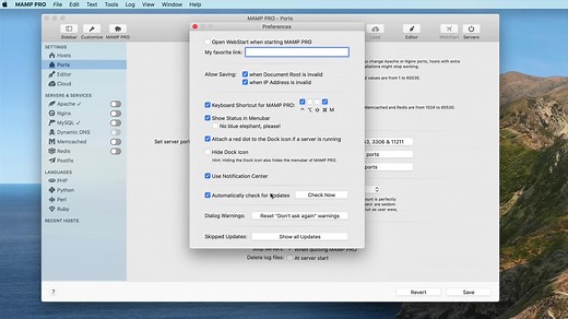 mamp pro for mac（专业的web开发环境） v6.5永久激活版