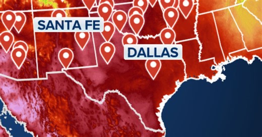 Texas weather whiplash: 55-degree temperature swing expected this week