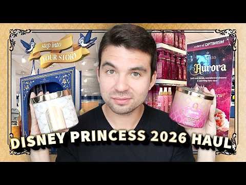 Disney Princess x Bath & Body Works 2026 Candle Haul