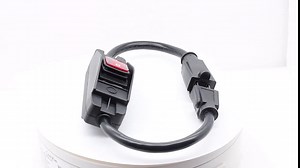 1.3ft Extension Cord with Switch, Weather Proof Extension Cord with On Off Switch, Heavy Duty 125v/250v 1625W Grounded Outlets 3 Prong Plugs with Safety Cover for Indoor/Outdoor Electrical Appliances