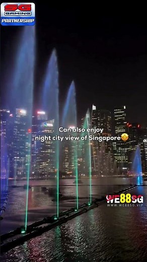 Don't miss these amazing free sparkling shows in Singapore!🇸🇬✨ 100% free and very enjoyable💗