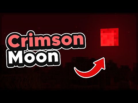 Crimson Moon (Minecraft mod showcase)