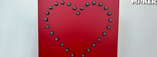 Raspberry Pi Pico-Powered Valentine’s Day LED Light Display #piday #raspberrypi #ValentinesDay