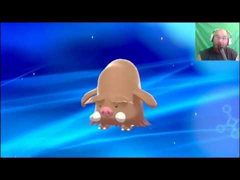 Evolving Swinub into Mamoswine Pokemon Sword and Shield