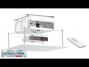 VEVOR Motorized Projector Lift Electric Projector Lift Adjustable Height 59 in