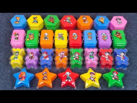 Paw Patrol Slime! Finding Marshall, Ryder, Skye & Chase Hidden in Satisfying ASMR
