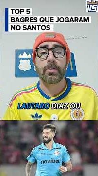 TOP 5 WORST SANTOS PLAYERS IN THE LAUTARO DIAZ STYLE #santosfc