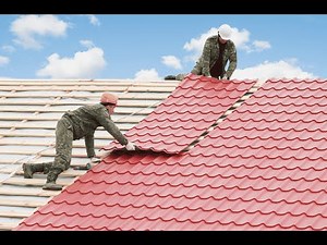How to install asa sythentic resin roof tiles ?