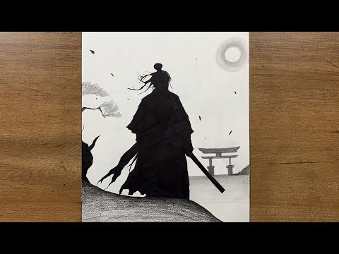 How to Draw a Samurai ⚔️ Easy Step-by-Step Drawing Tutorial