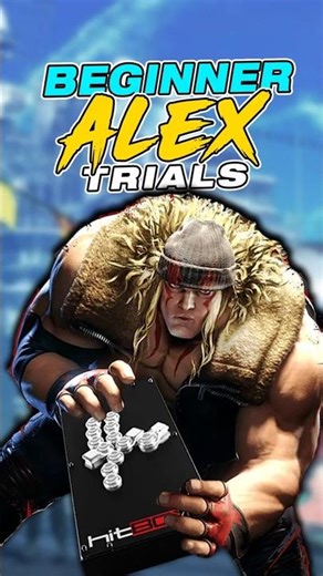 Alex - Beginner Combo Trials #HitBox #HowToHitBox #Leverless #StreetFighter6 #スト6 #SF6 #SF6_Alex
