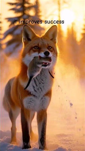 you'll not believe what this fox hidden super power is... 🦊😱 #wildlifephotography #didyouknow