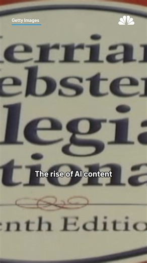Creepy, zany and demonstrably fake content is often called “slop.” The word's proliferation online, in part thanks to the widespread availability of generative artificial intelligence, landed it Merriam-Webster's 2025 word of the year. It was first used in the 1700s to mean soft mud, but the definition has evolved to "digital content of low quality that is usually produced in quantity by means of artificial intelligence." In other words, “you know, absurd videos, weird advertising images, cheesy