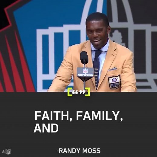 214K views · 2.4K reactions | Moss. First ballot. Pro Football Hall of Fame! #PFHOF18 | NFL | Facebook