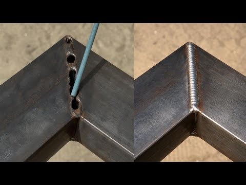 Clean & Strong Gap Weld on Thin Square Tube — Step by Step