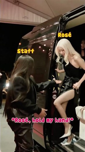 Rosé Can Do It Herself Without The Staff's Help 💪 So Independent And Strong 🥺 #shorts #blackpink