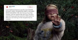 ‘Don’t hurt yourself,’ Netflix warns after Sandra Bullock’s ‘Bird Box’ inspires blindfold challenge