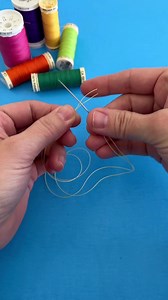 89K views · 562 reactions | This is how to perfectly knot a needle and thread for your DIY crafts and sewing projects. | The Gooch | Facebook
