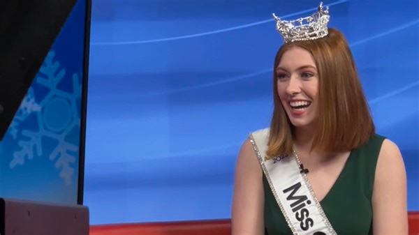 Miss Ohio returns from Miss America