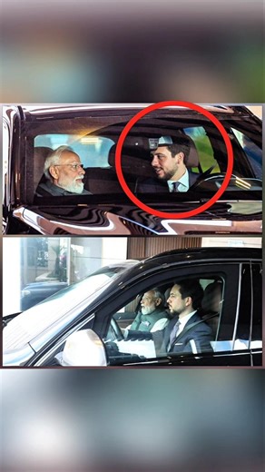 Hussein bin Abdullah driving Modi car #telugufacts #telugushorts #facts #ytshorts #shorts