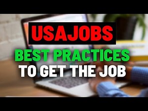 How To Use USAJOBS Effectively