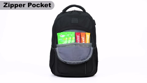 LARIPOP Travel Laptop Backpack,15.6 Inch Business Laptop backpack for Men Women with USB Charging Port,Water-Resistant Laptopack Weekender Daypack for Work College Computer | Water-Resistant