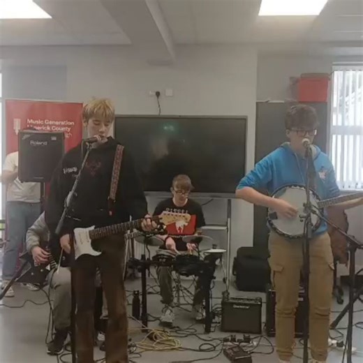 Music for everyone with Music Generation Limerick City in Friars' Gate Theatre kilmallock, Co Limerick celebrating Cruinniu na nOg on Saturday 7th June 2025 #cruinniulimerick #CruinniunanOg #creativeireland | Limerick Arts Office